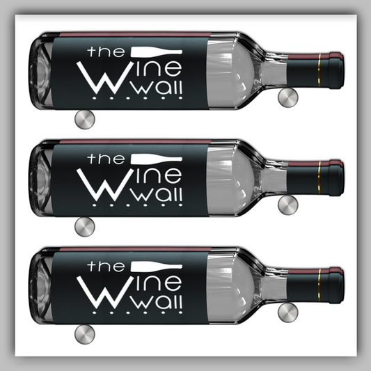 Wine Wall Tile - 6 Bottles Label Out