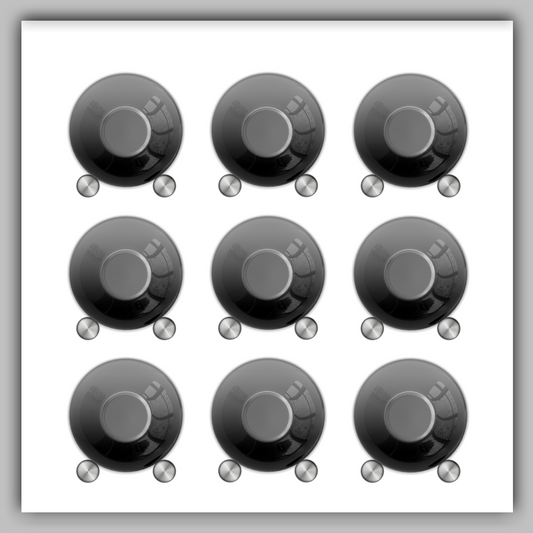 Wine Wall Tile - 9 Bottles Cork Out